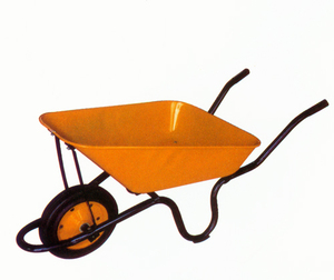 <span class=keywords><strong>60L</strong></span> ล้อเดียวก่อสร้างคอนกรีตสวนมือรถเข็นเหล็กสาลี่ - Product Image 4