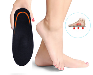 BDE EVA <span class=keywords><strong>piede</strong></span> <span class=keywords><strong>piatto</strong></span> ortotico plantare plantare supporto soletta di traspirante, assorbimento degli urti e riduzione della pressione - Product Image 5