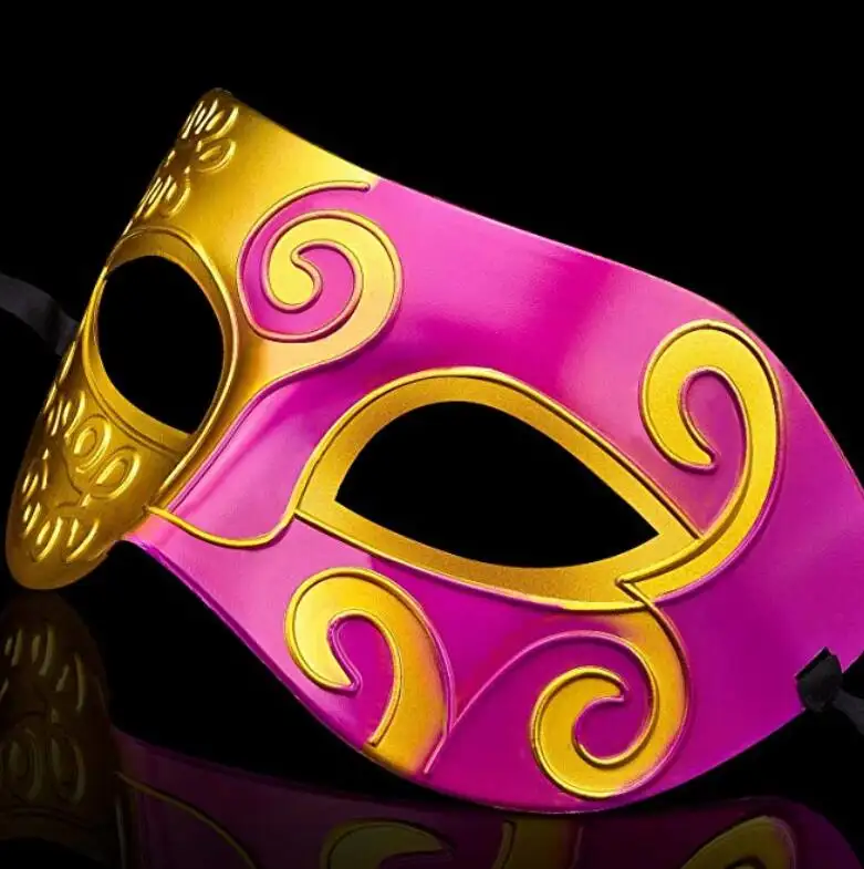 Retro Venetiaanse Maskers Maskerade Kostuums Party Carnaval Masker, Halloween Carnaval Party Gezichtsmasker