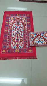 Xách tay biểu tượng tùy chỉnh hồi giáo hồi giáo cầu nguyện Mat đặt Polyester Túi du lịch quà tặng với logo cho On-<span class=keywords><strong>The</strong></span>-Go cầu nguyện - Product Image 4