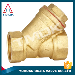 ISO CE aprobado sello de bronce <span class=keywords><strong>el</strong></span> filtro de aceite hidráulico bomba de agua válvula de pie latón colador - Product Image 1