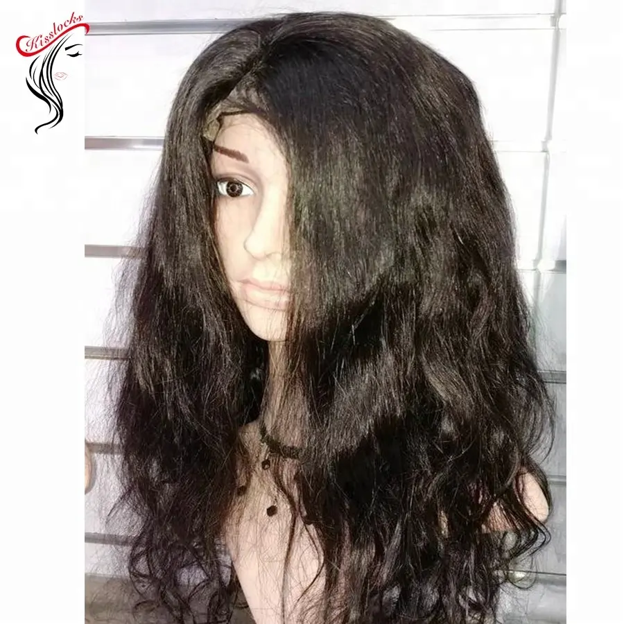 Perruque en cheveux humains, perruque 360 lace wig, cheveux crépus, lisses, ondulées, couleur naturelle, cheveux humains vierges, densité 180 disponible