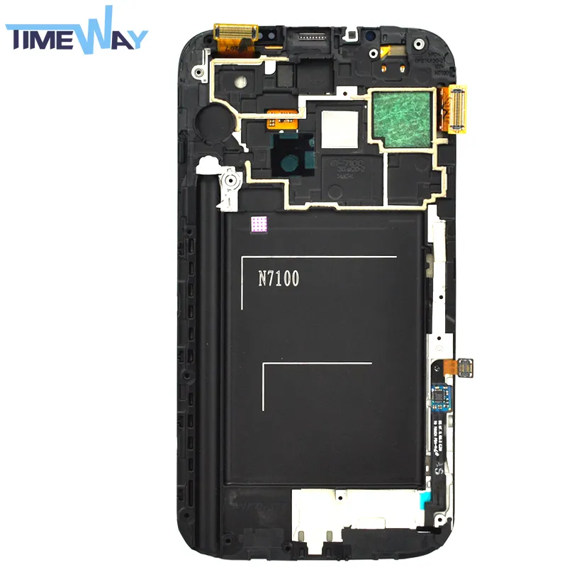 High quality Cell Phone replacement display lcd touch screen digitizer for samsung galaxy note 2 n7100