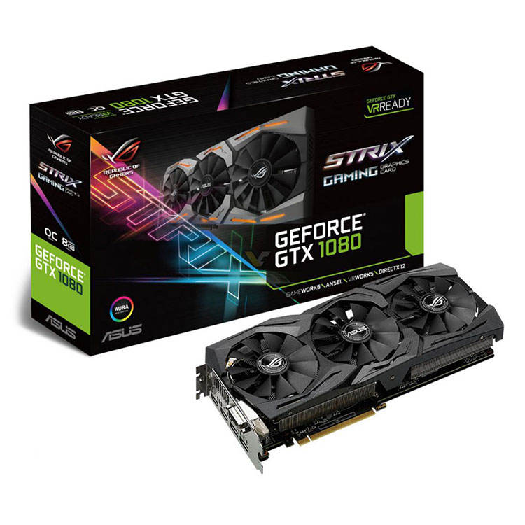 ASUS STRIX GeForce GTX High Performance Gaming Cards