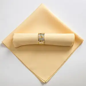 Serviettes <span class=keywords><strong>en</strong></span> <span class=keywords><strong>lin</strong></span> <span class=keywords><strong>de</strong></span> distributeur <span class=keywords><strong>de</strong></span> mariage, lot <span class=keywords><strong>de</strong></span> pièces, bon marché, <span class=keywords><strong>en</strong></span> polyester - Product Image 1