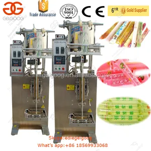 Automatic Fruit Juice Ice Lolly Jelly Stick Sachet Filling Packing Machine