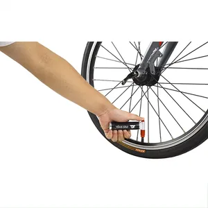 Pompa di emergenza Mini bicicletta ad alta pressione in alluminio 16g cartuccia bicicletta aria CO2 gonfiatore per pneumatici