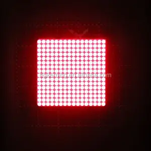 Mini 16x16 dot matrix led display rood smd led matrix