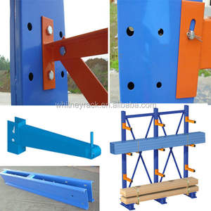 عالية الجودة ce مصدق أنابيب الصلب تخزين حمالة مثبتة من طرف واحد السقالات ناتئ تخزين الخشب رف - Product Image 6