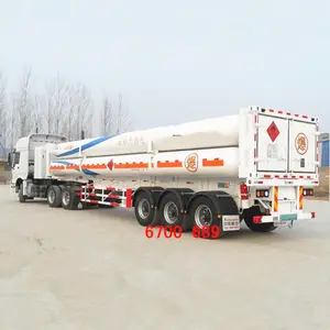 ที่ดีที่สุดขายคอนเทนเนอร์ Cng ถังรถบรรทุกราคา CNG Semi Trailer