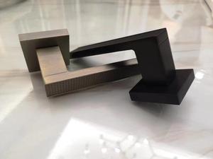 Vật Liệu Hợp Kim Kẽm Cửa Cách Sử Dụng Tấm Xử Lý Khóa Cửa Rosette Xử Lý Chất Lượng Cao - Product Image 4