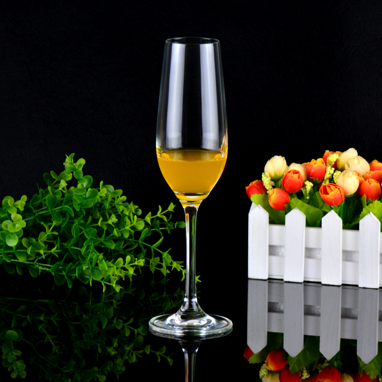 Wholesale custom logo wedding champagne flutes glass champagne flute glasses