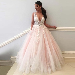 strapless open back dress Charlotte's Vintage Charm Pink Dress Light Pink / L main image 0