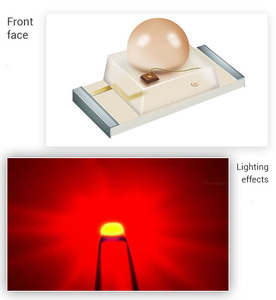 זווית צפייה 30 תואר 0603 <span class=keywords><strong>1608</strong></span> <span class=keywords><strong>smd</strong></span> <span class=keywords><strong>led</strong></span> קטן עם dom עדשה - Product Image 3