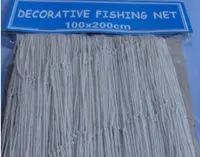 רשתות דיג עם צדפים דקורטיבי ימי, redes דה pesca decorativos קון conchas מרינות