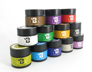 Clavos de suministro y belleza resplandor acrílico en polvo caviar uñas arte niña de una sola etapa de gel esmalte de uñas - Product Image 2