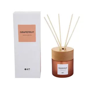 100ML Grapefruit Wooden Type Home Scented Fragrance Reed Diffuser