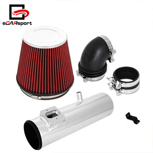 ECARsport coche cromo aluminio toma de aire frío de <span class=keywords><strong>escudo</strong></span> de calor para Chevrolet 10-11 para Camaro V6 - Product Image 4