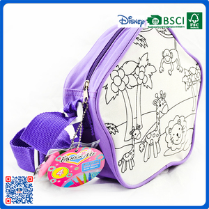 2016 Nuovo stile sveglio DIY colorare con il sacchetto animale logo per i bambini - Product Image 2