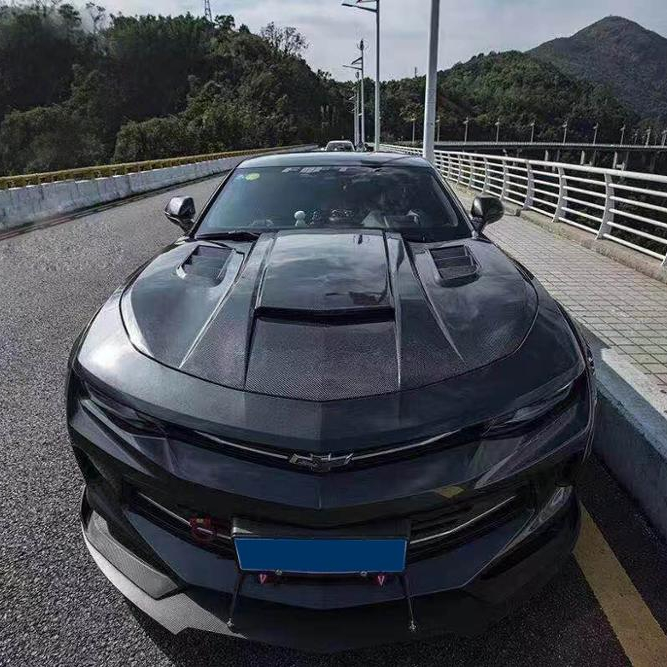 Автомобильные капоты из углеродного волокна для Chevrolet Camaro 2016-2018 с вентиляционными отверстиями