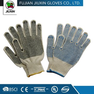 High quality keep safe working pros cotton knitted gloves - Product Image 6