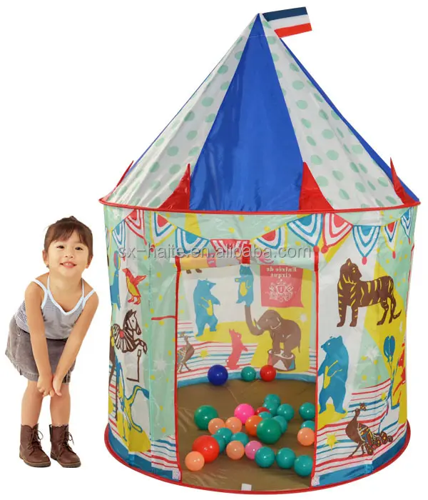 Симпатичная детская цирковая палатка для помещений на продажу