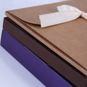 Impresión personalizada, caja de correo de papel recubierto de 300g, calcetines de seda, bufandas, bragas, ropa interior, <span class=keywords><strong>cajas</strong></span> de embalaje de lencería - Product Image 6