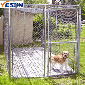 Rantai link kandang anjing besar luar ruangan anjing halaman belakang berjalan untuk dijual grosir - Product Image 2