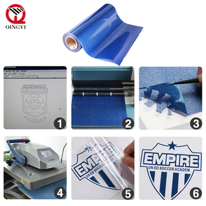 Vinilo Termoadhesivo Brillante con Purpurina para Planchar en Caliente, Rollos y Hojas para Camisetas, Ropa y Textiles, Venta al por Mayor de Fábrica - Product Image 4