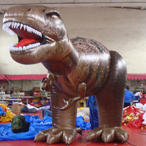 Thực Tế Jurassic Thế Giới Đi Bộ Dành Cho Người Lớn Phim Hoạt Hình Kích Thước Cuộc Sống Inflatable Dinosaur T-REX Trang Phục - Product Image 2