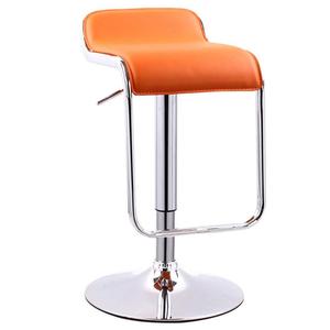Chaise pivotante avec dossier réglable en <span class=keywords><strong>hauteur</strong></span>, chaise <span class=keywords><strong>de</strong></span> salle à manger en acier inoxydable, cuir PU, réception pour cuisine, salle à manger - Product Image 5