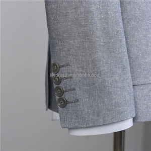 NA57 abbigliamento <span class=keywords><strong>da</strong></span> <span class=keywords><strong>uomo</strong></span> di qualità personalizzata <span class=keywords><strong>da</strong></span> <span class=keywords><strong>uomo</strong></span> <span class=keywords><strong>in</strong></span> <span class=keywords><strong>lino</strong></span> Casual abito Slim Fit moda <span class=keywords><strong>uomo</strong></span> 3 pezzi abiti <span class=keywords><strong>da</strong></span> sposa con pantaloni - Product Image 4