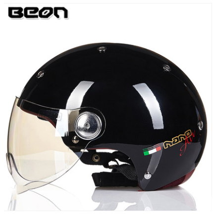 BEONオートバイヘルメット男性女性Capacetesレトロヴィンテージ