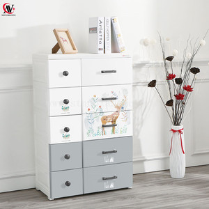 67*38*105 CM 5-couche <span class=keywords><strong>10</strong></span> <span class=keywords><strong>tiroirs</strong></span> en <span class=keywords><strong>plastique</strong></span> Nouvelle Armoire Armoire Meubles <span class=keywords><strong>Meuble</strong></span> De Rangement Salon - Product Image 3