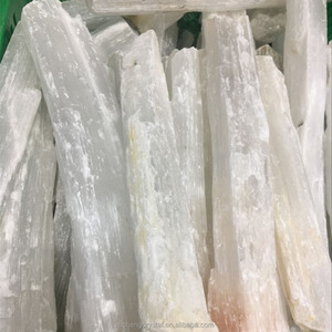 Venta al por mayor blanco natural rough <span class=keywords><strong>selenita</strong></span> cristal claro yeso - Product Image 1