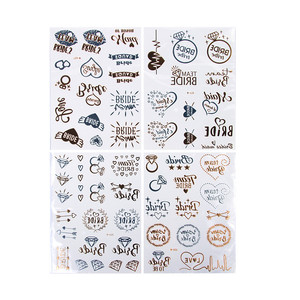 Écologique Personnalisé Conception Anneau Forme De Mariée De <span class=keywords><strong>Tatouage</strong></span> - Product Image 2