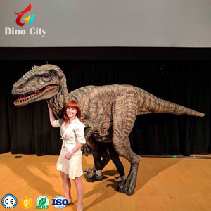 <strong>2026</strong> Attractive Adult Realistic <strong>Dinosaur</strong> Velociraptor <strong>Costume</strong> for Sale - Product Image 2