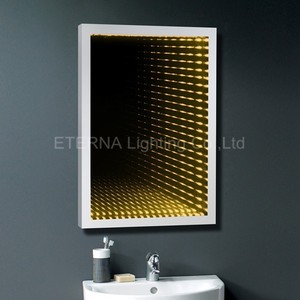 ETERNA 3D LED Tunnel Illuminazione Decorativa Infinity UE Design Retroilluminato Illuminante <span class=keywords><strong>A</strong></span> Led Specchio del Bagno