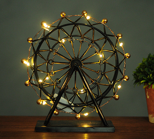 2018 de estilo europeo portátil luminosa noria adornos esenciales piezas de decoración del hogar - Product Image 4