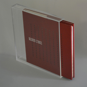 Formato personalizzato <span class=keywords><strong>plexiglass</strong></span> 5 i lati della copertura del libro di fluorescenza di colore acrilico libro cofanetto - Product Image 2