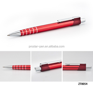 2017 un buen diseño y calidad de acción click lacado cuerpo barato bolígrafo de metal pluma De Bola De Aluminio - Product Image 3