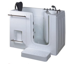 <span class=keywords><strong>Baignoire</strong></span> <span class=keywords><strong>à</strong></span> remous moderne blanche en acrylique avec <span class=keywords><strong>porte</strong></span> <span class=keywords><strong>Baignoire</strong></span> standard <span class=keywords><strong>pour</strong></span> personnes <span class=keywords><strong>âgée</strong></span>s Tablier de trempage Type d'installation - Product Image 2
