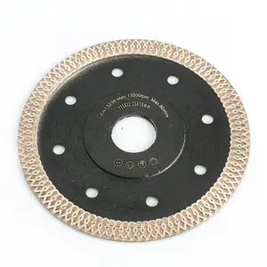 4.5 inç granit mermer porselen fayans seramik kesme diskleri sinterlenmiş elmas dairesel testere bıçağı disko diamantado