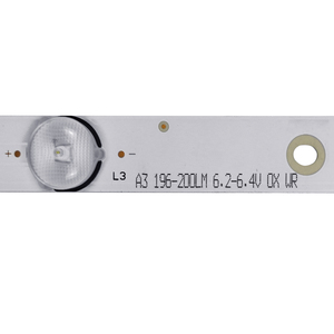 100% New SMD2835 Aluminum <b>LED</b> Backlight Strips 12 Bulbs A3 196-200LM 6.2-6.4V WR E469119 for <b>TV</b> - Product Image 3