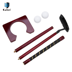 Caiton Creativo Ejecutivo completo cubierta putter regalo mini golf putting set putting green con eje puerta bola G133 - Product Image 2