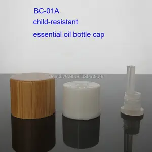 5ml 10ml 15ml 20ml 30ml 50ml weiße Bambus-Tropfer Luxus parfüm ätherisches Öl Glasflasche