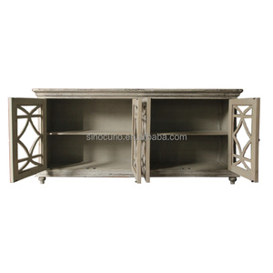 Meubles d'hôtel classiques de <span class=keywords><strong>style</strong></span> européen <span class=keywords><strong>Buffet</strong></span> de cuisine sculpté rustique en bois antique français - Product Image 3