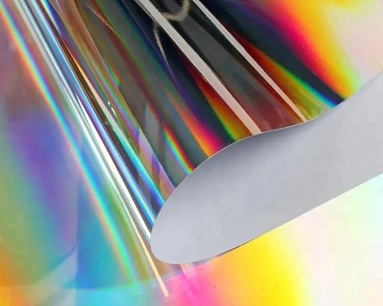 waterproof rainbow holographic printing paperboard