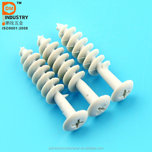 Anclaje de Nailon de Alta Resistencia M6-M15, Autoperforante, para Fijación de Placas de Yeso, Tornillo para Paneles de Yeso de PDM - Product Image 6