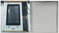 Moniteur mural de 7 pouces avec caméra RJ45, pour maison intelligente, Android, POE